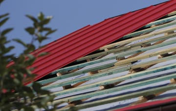 Tongue End corrugated roofing costs